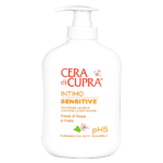 Detergente intimo Cupra sensitive petali di rosa e mile da 200ml