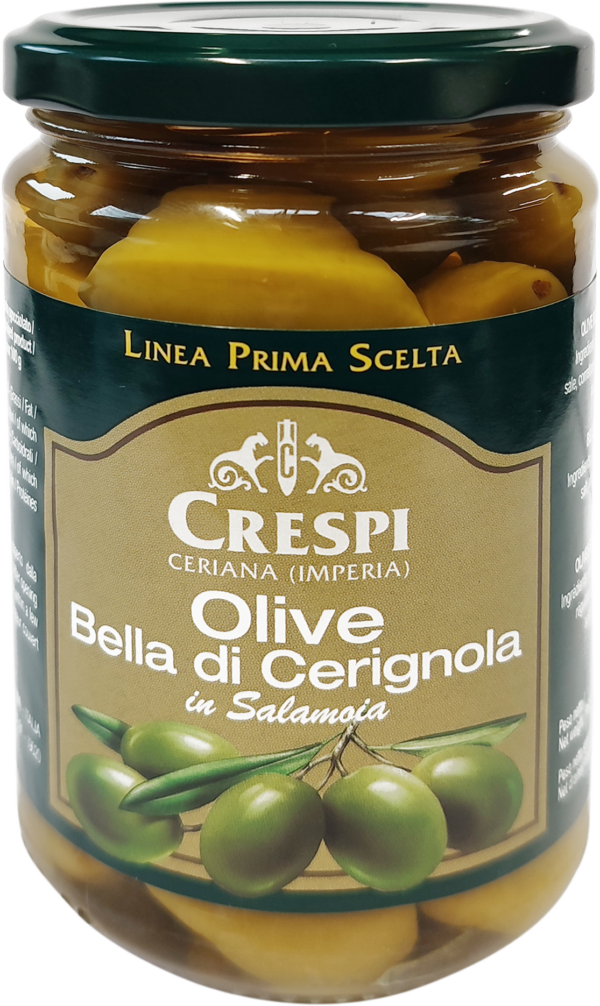 Olive Bella di Cerignola 535g Crespi
