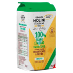 Farina tipo "0" W200 di grano tenero decorticato a pietra 100% Grano Italiano Grandi Molini Italiani
