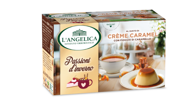 Tisana Passione d'inverno Creme Caramel da 15 filtri L'angelica