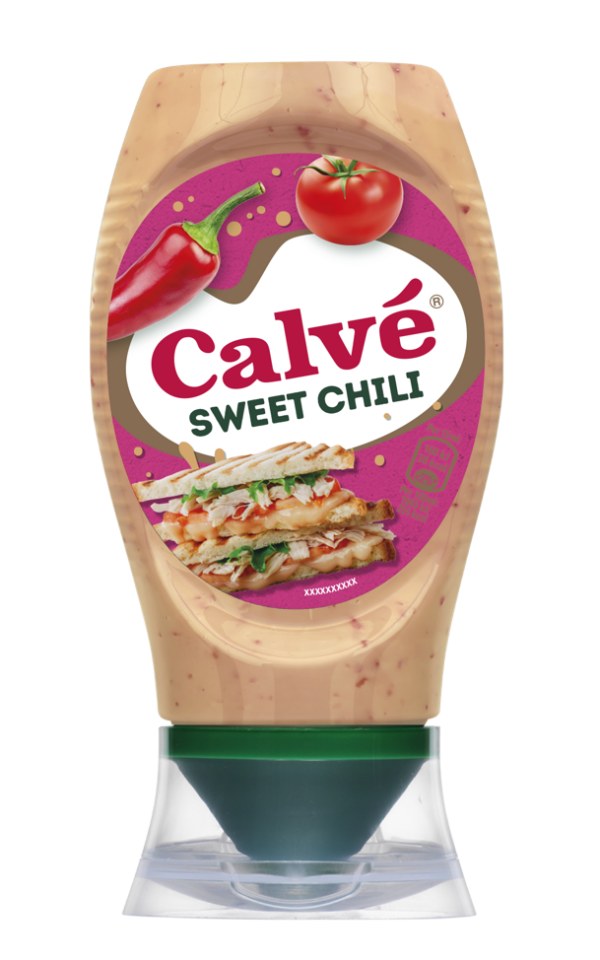 Salsa Calvè sweet chili top Down da 250ml