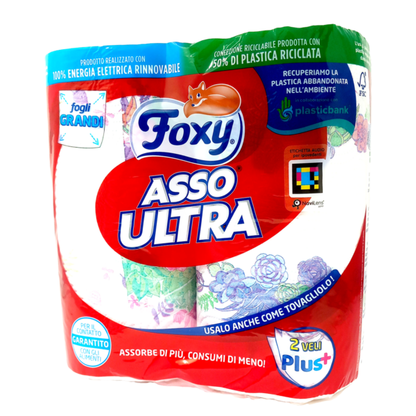 Carta cucina 2 rotoli Asso Ultra 2 veli
