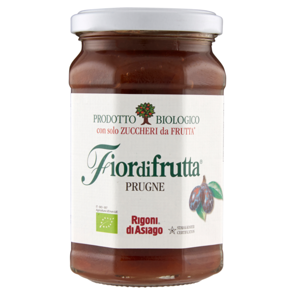 Bio fiordifrutta prugne 330g Rigoni