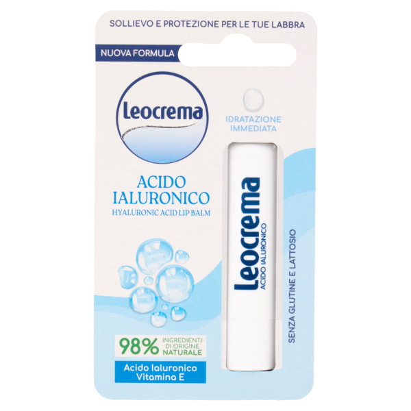 Stick Labbra Acido Ialuronico 5,5ml Leocrema