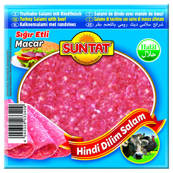 Salame di Tacchino con Manzo affettato 200g Suntat
