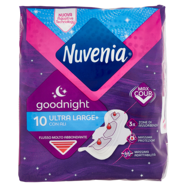 Nuvenia Ultra notte con ali da 10pz