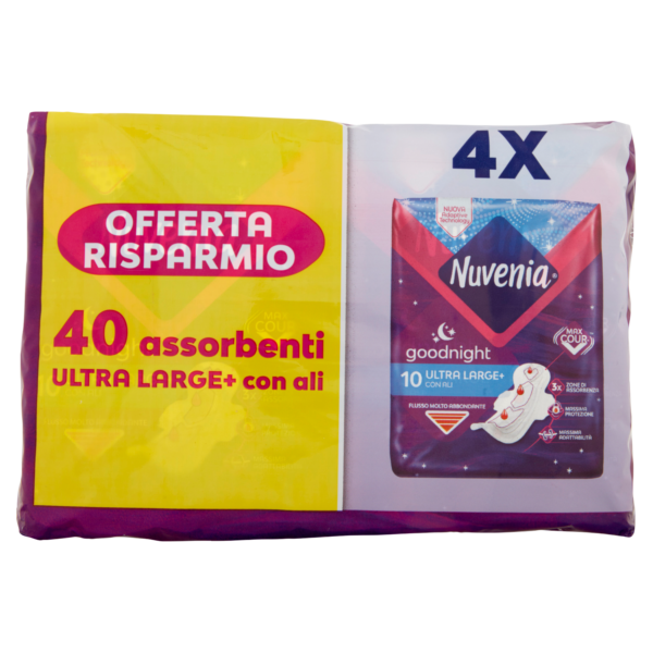 Nuvenia Ultra notte 4x10pz