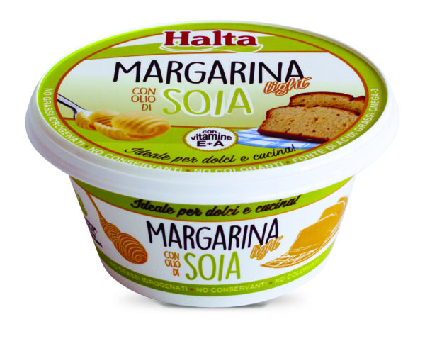 Margarina Light con olio di Soia 250g Halta