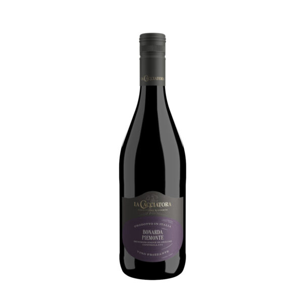 Bonarda Piemonte Doc, vino frizzante 0,75l La Cacciatora