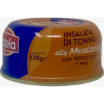 Insalata di tonno Messicana con fagili rossi e mais 230g Donzela