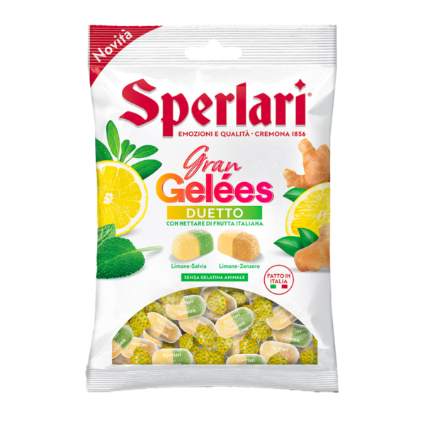Caramelle Gran Gelèes Duetto Frutta e Spezie 150g Sperlari