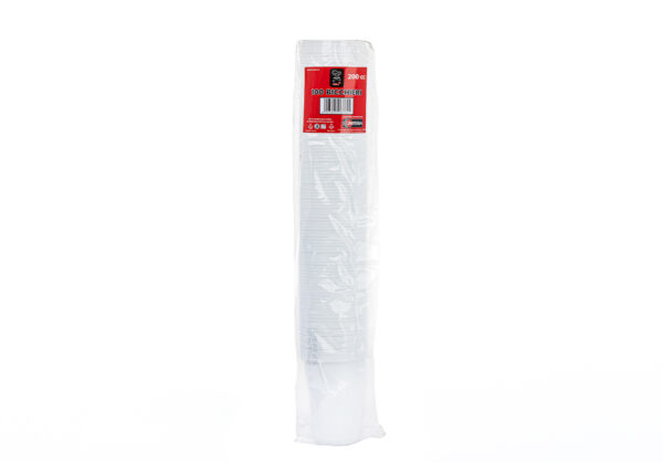 100Bicchieri 200cc Plastica bianco Carteria