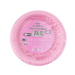 25 Piatti riutilizzabili da 17cm Rosa