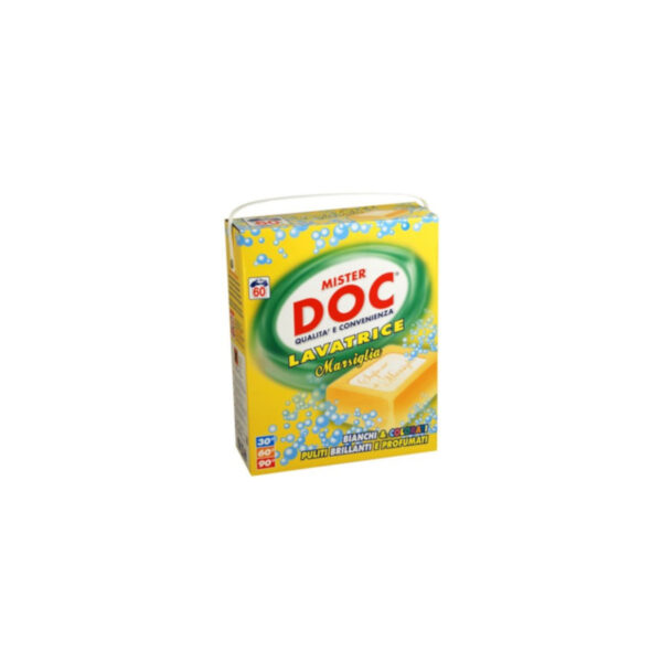 Detersivo in polvere di Marsiglia 60 misurini Mr.Doc