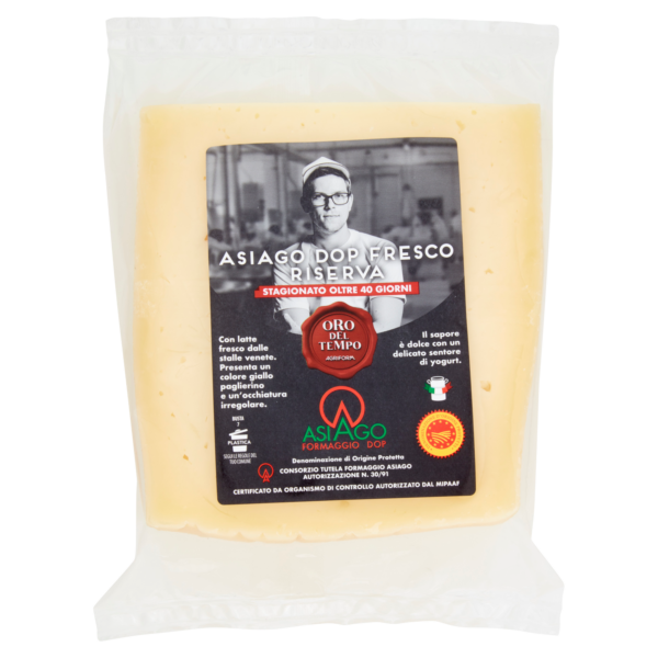 Asiago DOP Fresco Riserva Agriform da 350g Granterre