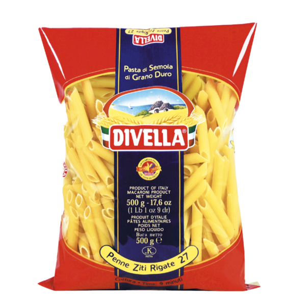 Ziti pasta di semola di grano duro 500g Divella