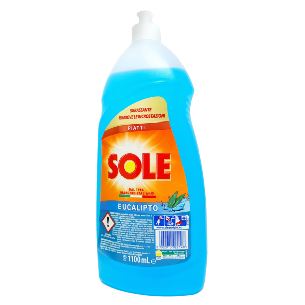 Detersivo liquido per piatti supersgrassante con Oxi azione brillantante 1100ml Sole