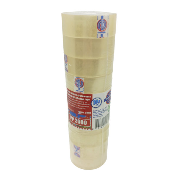Scotch torre da 10pz trasparenti 15mmx10