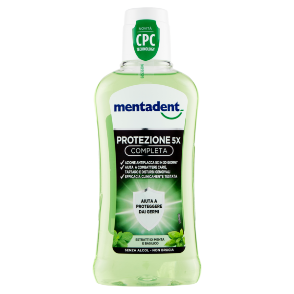 Mentadent collutorio 400ml completa