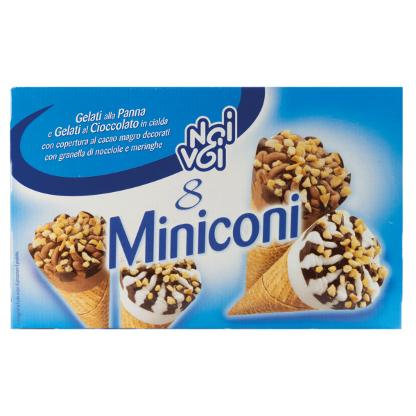Miniconi assortiti 8 pezzi 320g Noi&Voi