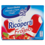 Ricoperti fragola 6 pezzi 300g Noi&Voi