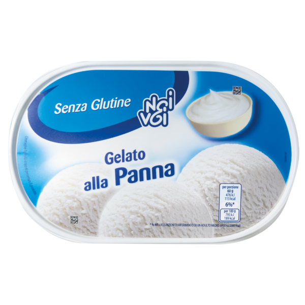 Gelato in vaschetta gusto panna 500g Noi&Voi