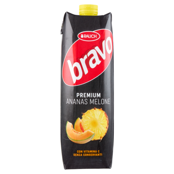 Bravo melone e ananas premium 1L Rauch