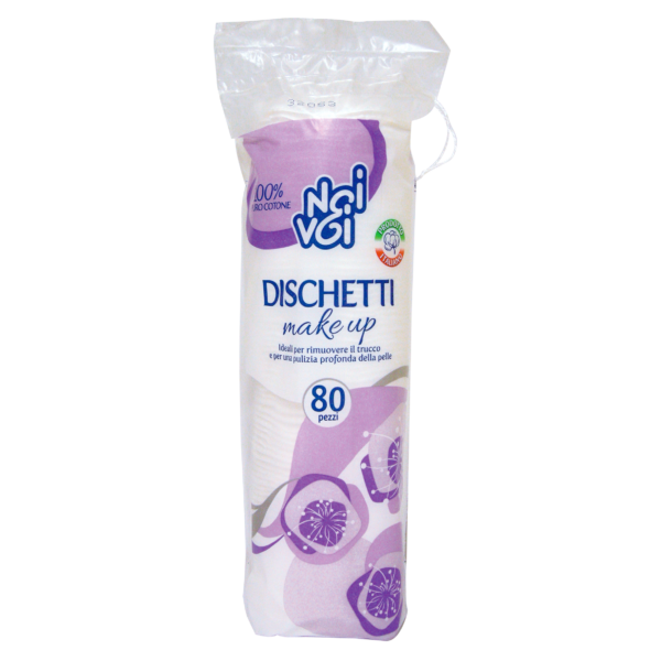 Dischetti make up 100% puro cotone 80pz Noi&Voi