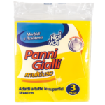 Panni gialli multiuso 3 pezzi Noi&Voi