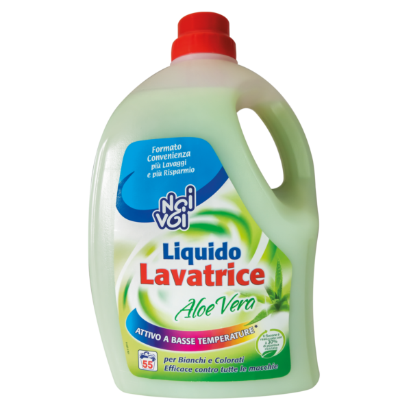 Liquido lavatrice 55 lavaggi 3,96L Aloe vera Noi&Voi