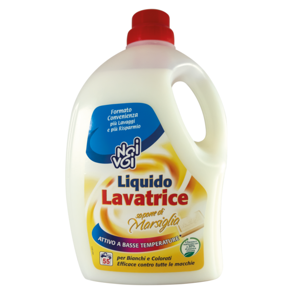 Liquido lavatrice 55 lavaggi 3,96L marsiglia Noi&Voi