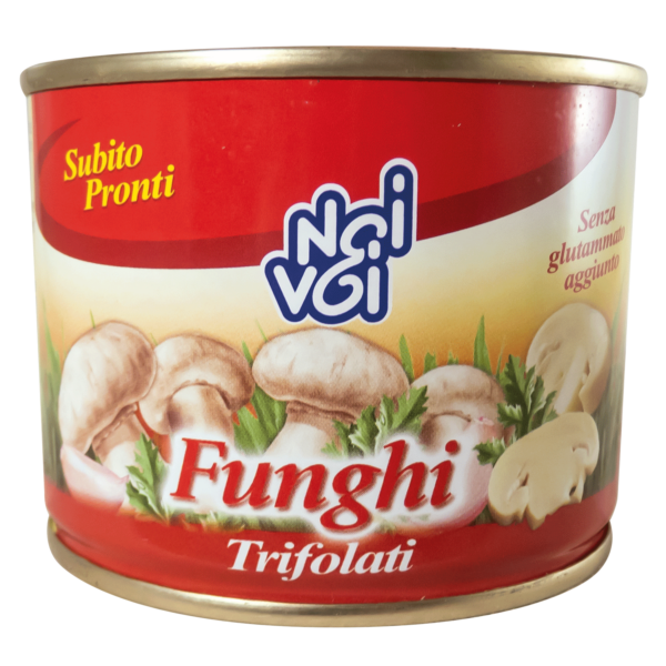 Funghi trifolati in olio di girasole 180g Noi&Voi