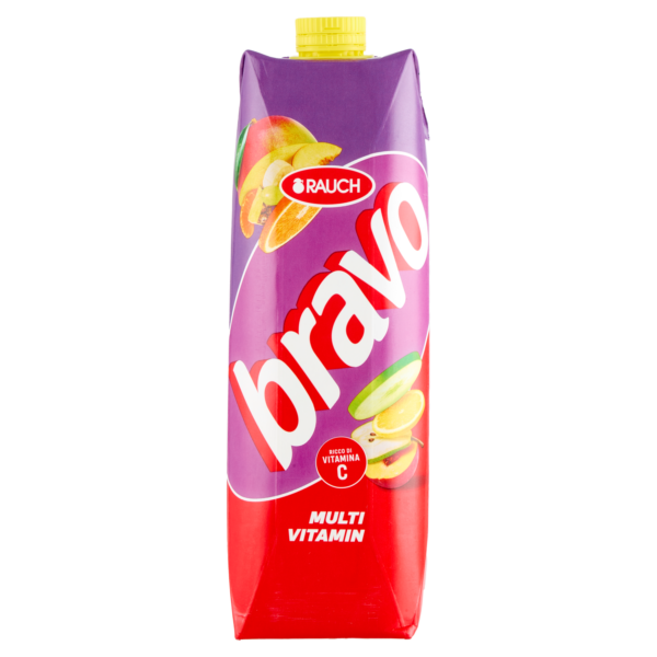 Succo Multivitaminico in Brick 1lt Bravo Rauch