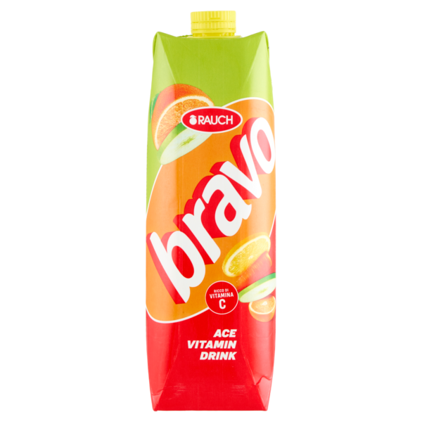 Succo Vitamin Drink Ace in Brick Bravo 1lt Rauch