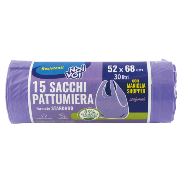 NOI&VOI SACCO PATT.15PZ 52X68CM LIL