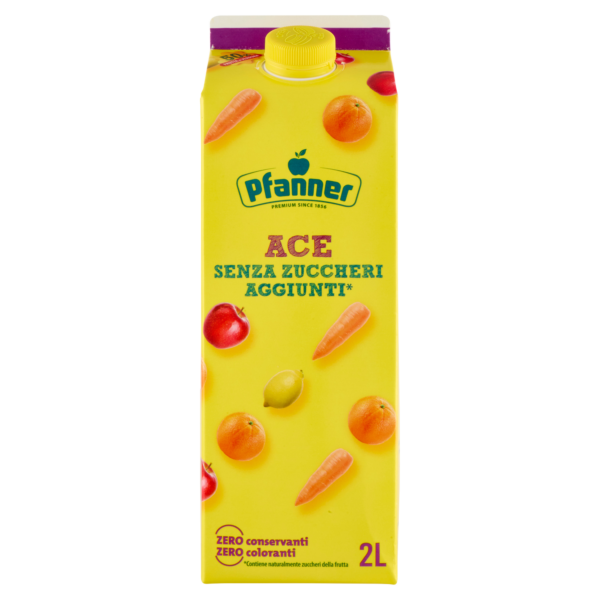 Bevande Ace senza zucchero agg.60% 2 litri Pfanner