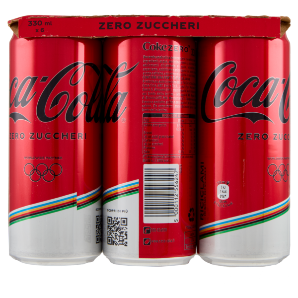 Coca Cola Zero Zuccheri 33clx6
