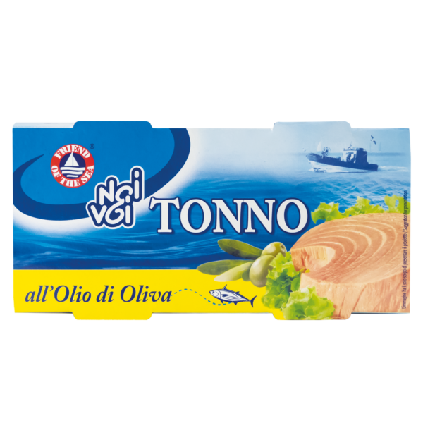 Tonno in olio di oliva 2x140g Noi & Voi