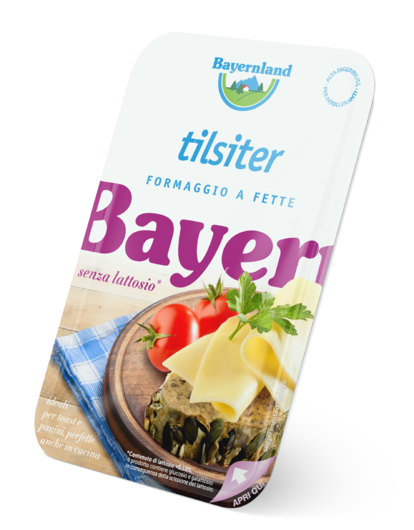 Tilsiter a fette 100g Bayernland senza lattosio