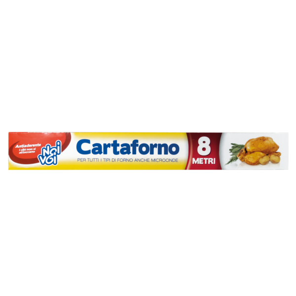 Cartaforno antiaderente 8mt Noi&Voi